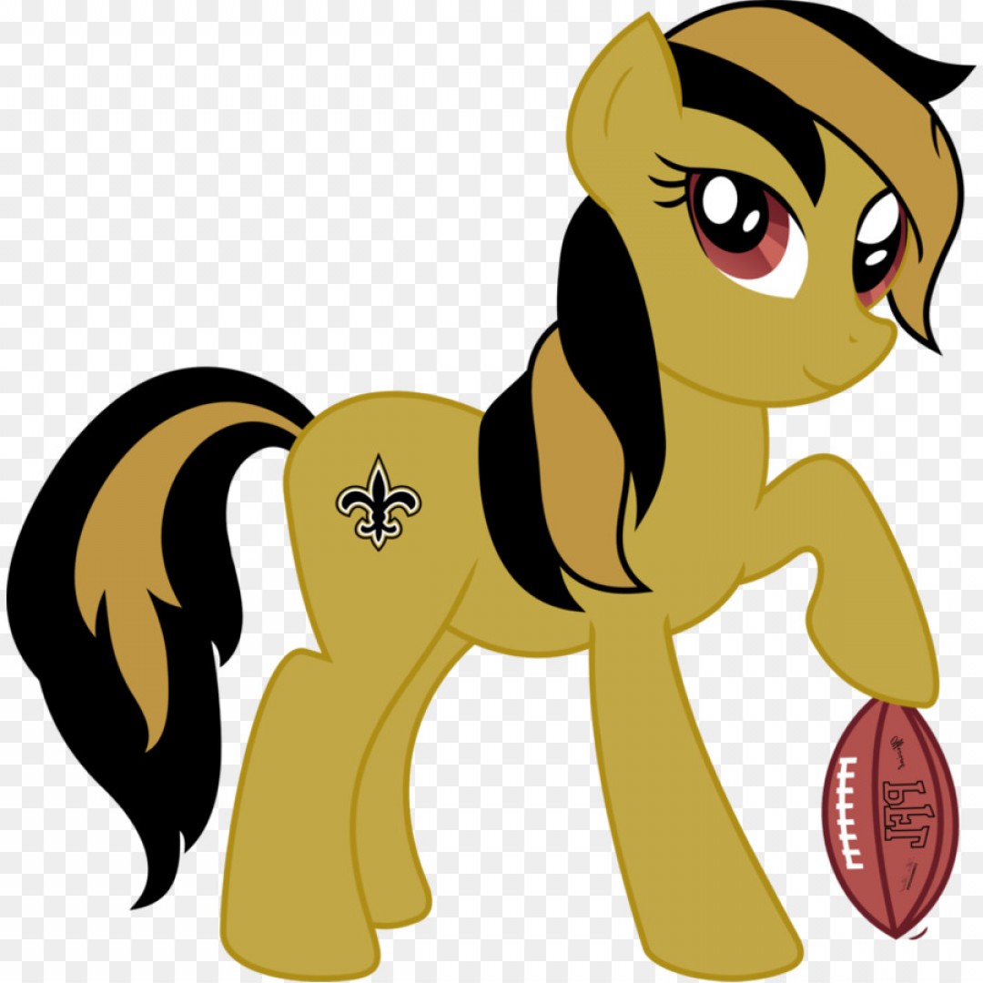 1080x1080 Png Pony New Orleans Saints Clip Art Final Vector Soidergi
