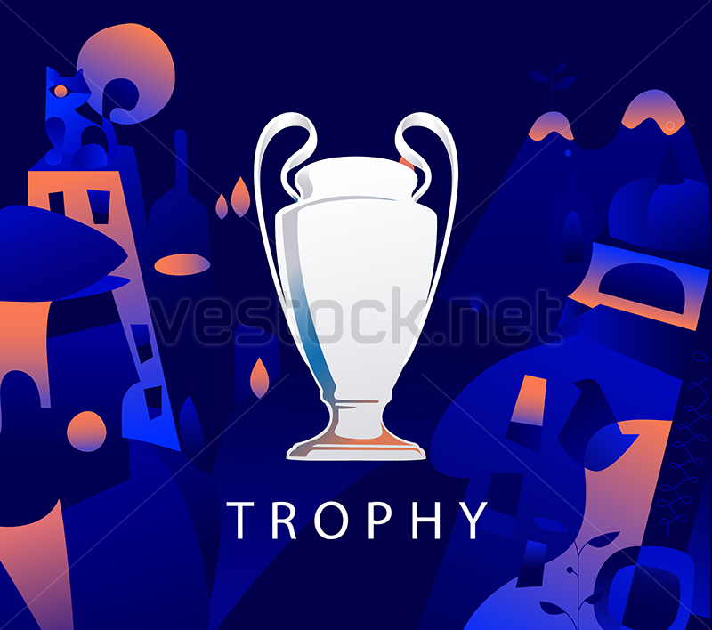 800x708 Uefa Champions League Final Vector Illustration Vestock