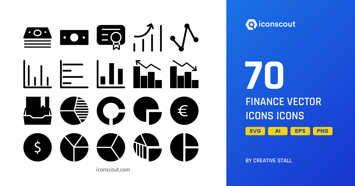 1200x630 Download Finance Vector Icons Icon Pack