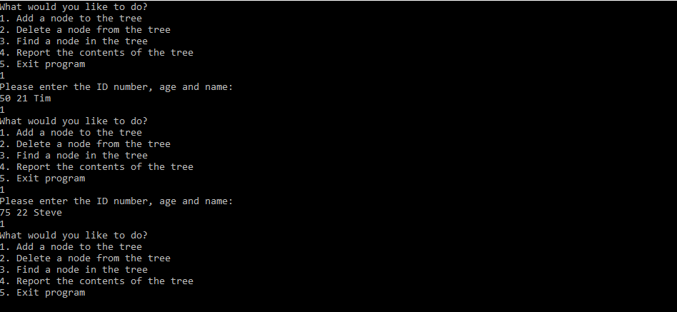 948x437 C Binary Tree Using Vector