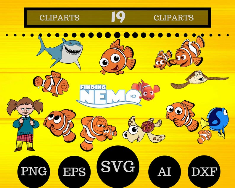 Finding Nemo Vector At Vectorified.com 