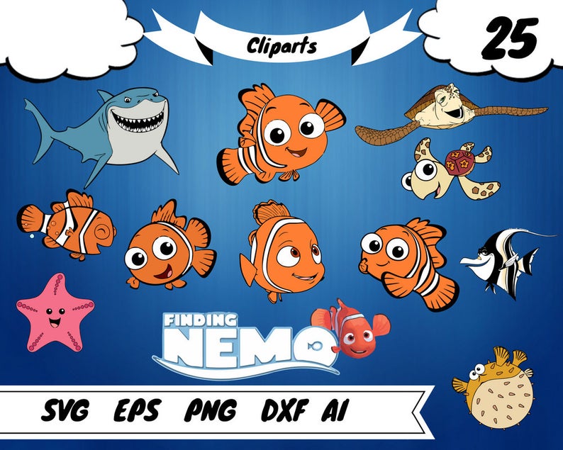 Finding Nemo Vector At Vectorified.com 