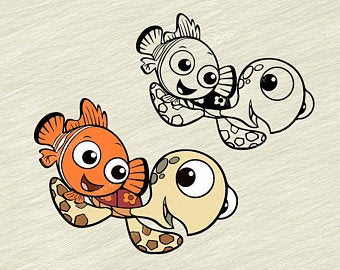 340x270 Finding Nemo Vector Etsy