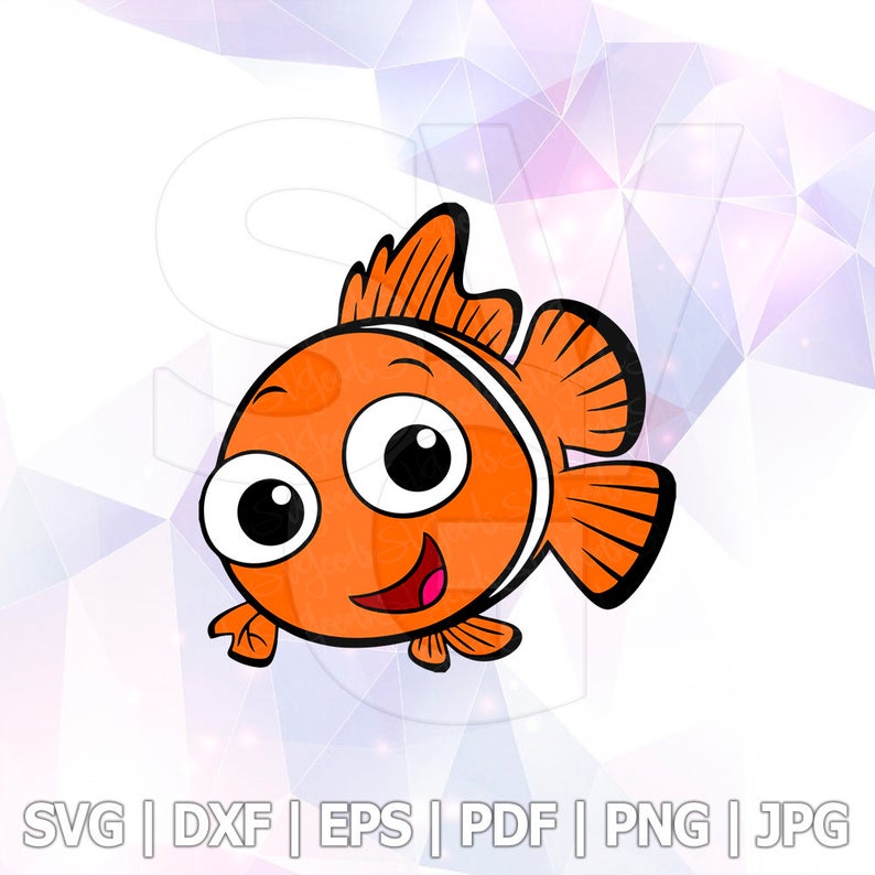 794x794 Baby Nemo Finding Dory Dxf Layered Disney Birthday Party Etsy