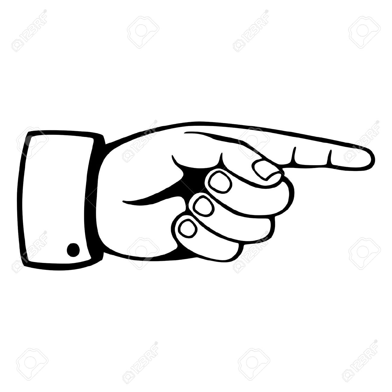 Clipart Hand Pointing Finger 1300x1300 Clipart Hand Pointing Finger