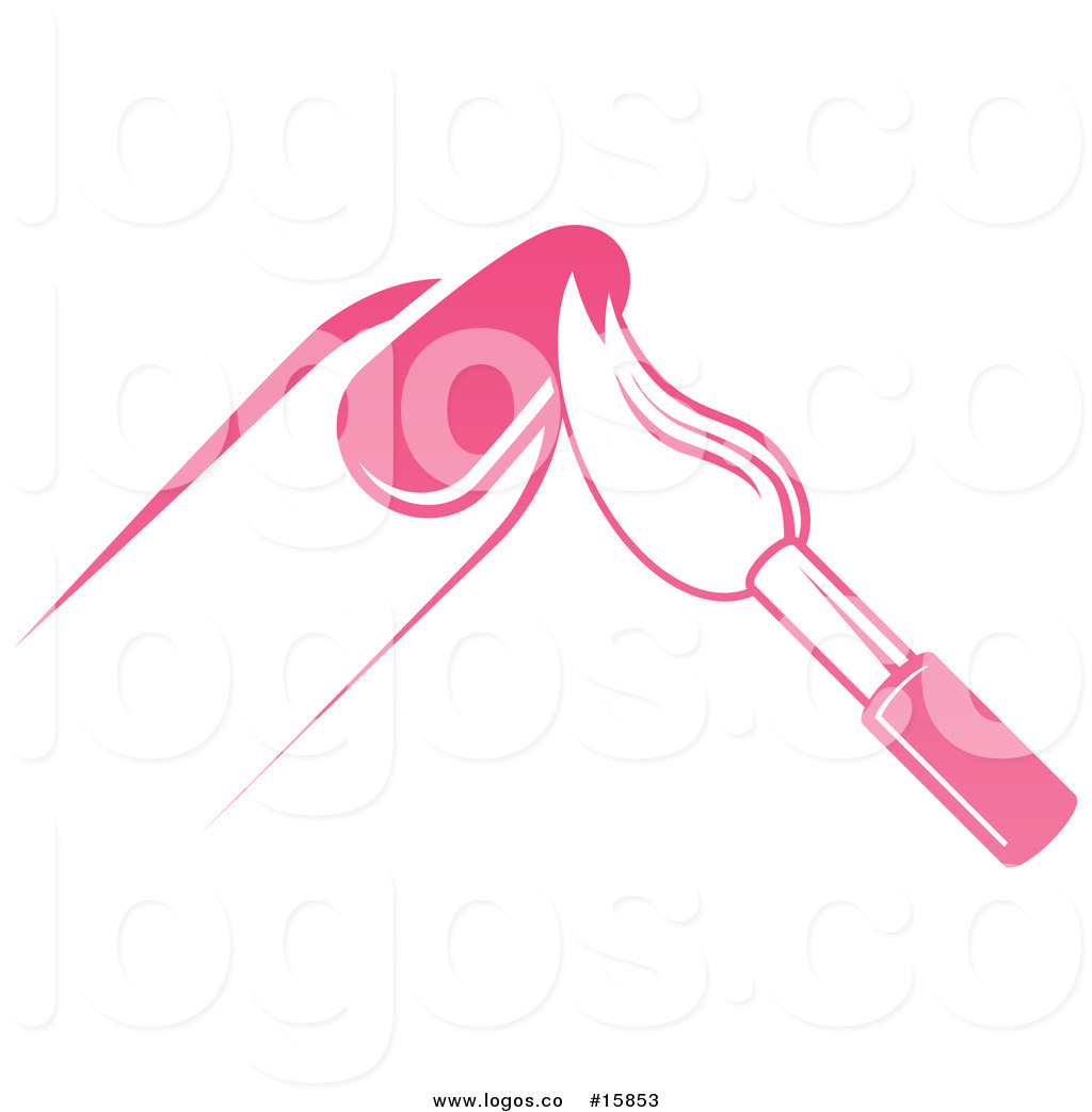Royalty Free Vector Logo Of Pink Nail Polish Applying 1024x1044 Royalty Free Vector Logo Of Pink Nail Polish Applying