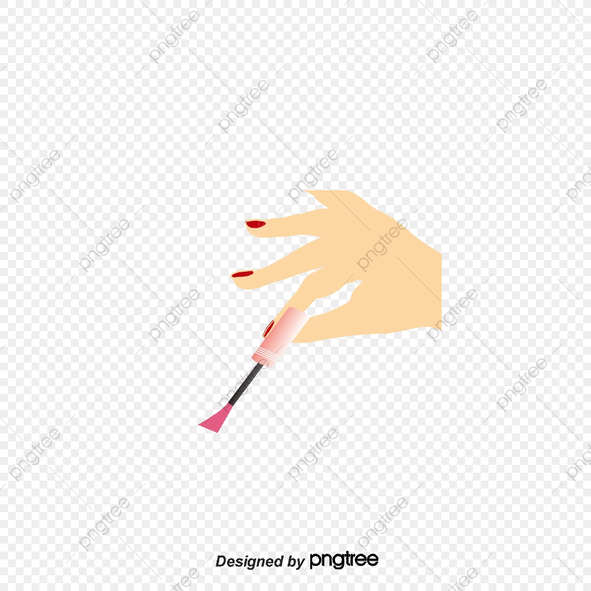 Vector Illustration Nail Polish, Nail Polish, Illustration, Hand 1200x1200 Vector Illustration Nail Polish, Nail Polish, Illustration, Hand