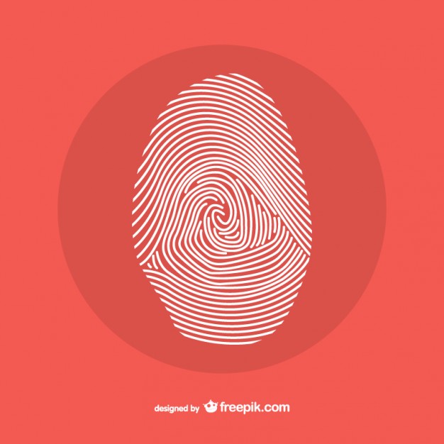 626x626 Fingerprint Line Design Vector Free Download