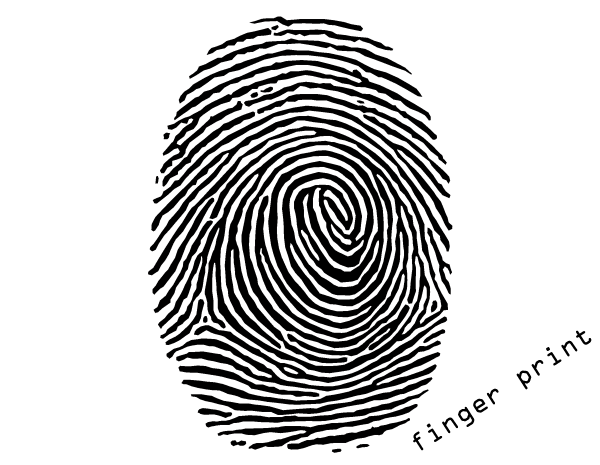600x465 Fingerprint Vector Illustration Free Free Vectors Fingerprint