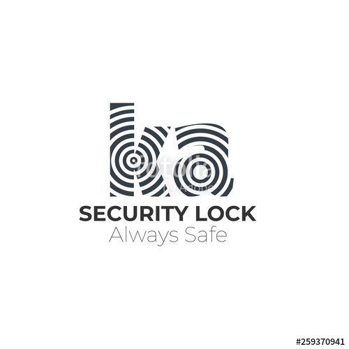 500x500 Initial Letter Fingerprint Logo Stock Image And Royalty Free