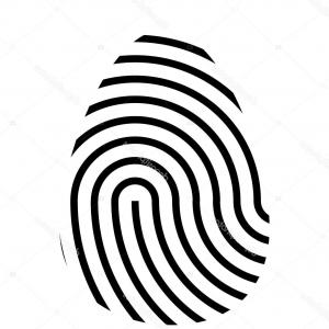 300x300 Stock Illustration Fingerprint Logo Vector Symbol Icon Createmepink