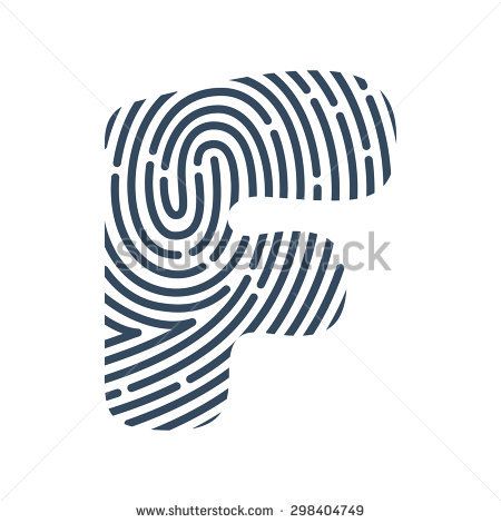 450x470 F Letter Line Logo Vector Fingerprint Design Ecofriend Ly