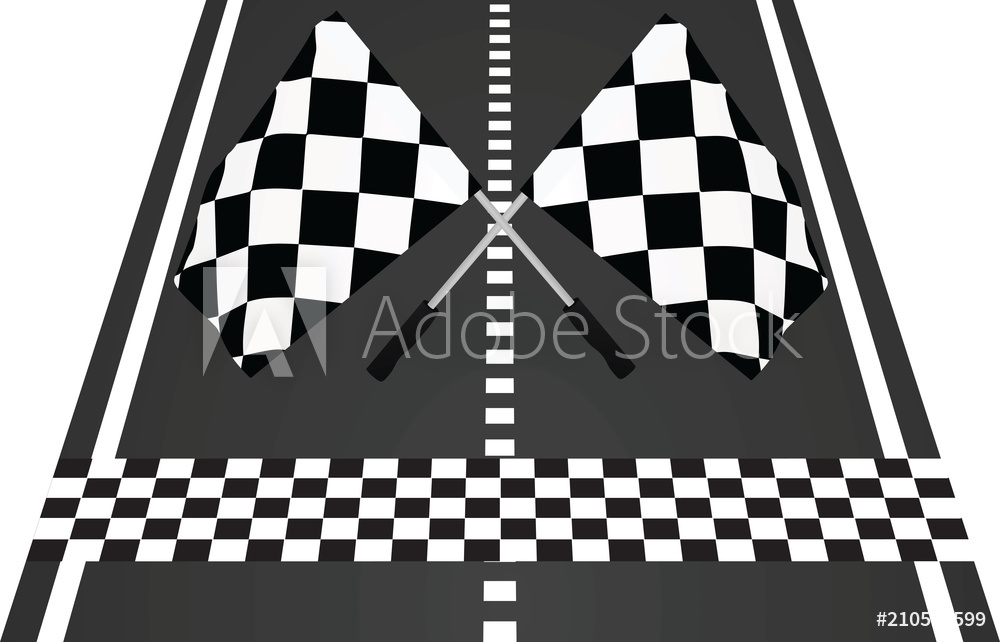 Photo Art Print Finish Line Vector Illustration Europosters 1000x642 Photo Art Print Finish Line Vector Illustration Europosters