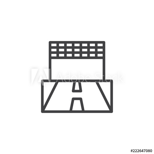 Race Finish Line Outline Icon Linear Style Sign For Mobile 500x500 Race Finish Line Outline Icon Linear Style Sign For Mobile