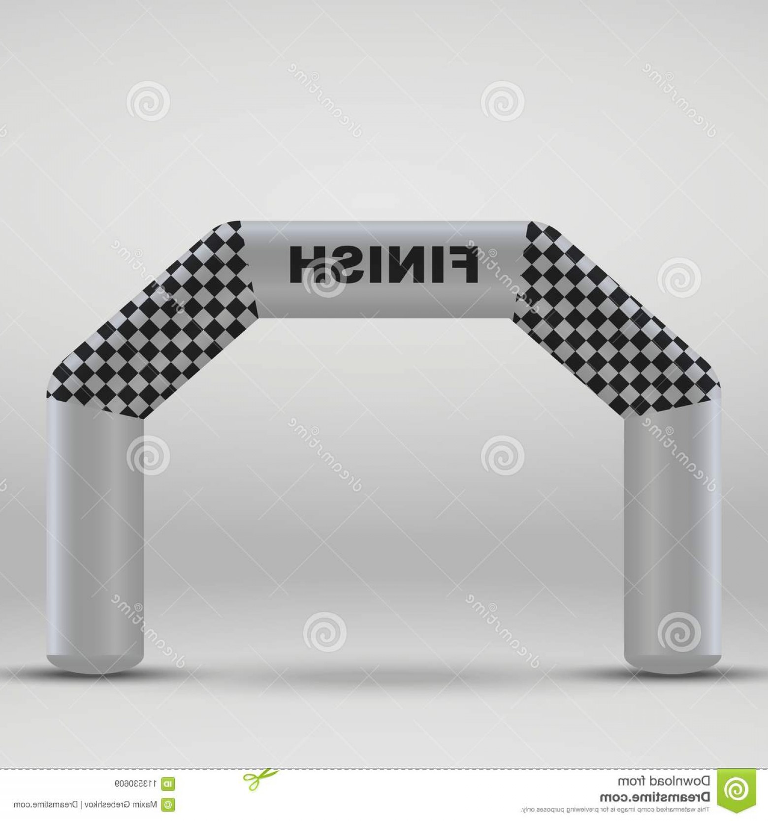 Finish Arch D Inflatable Finish Line Arch Vector Illustration 1560x1668 Finish Arch D Inflatable Finish Line Arch Vector Illustration