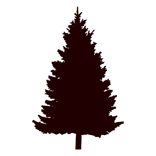 Download Fir Tree Silhouette Vector at Vectorified.com | Collection ...