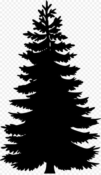 346x600 Pine Tree Fir Silhouette Clip Art