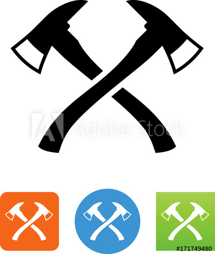 422x500 Fire Axe Icon