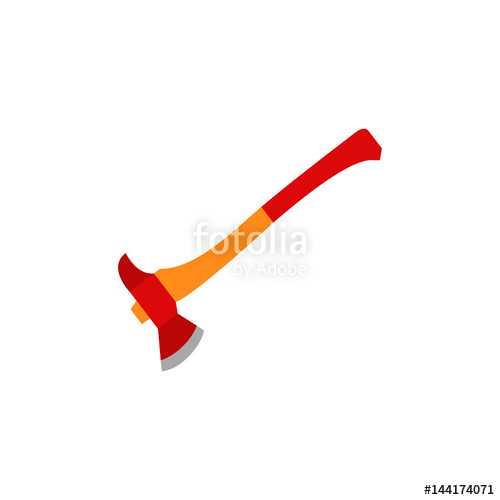 500x500 Fire Axe Icon Stock Image And Royalty Free Vector