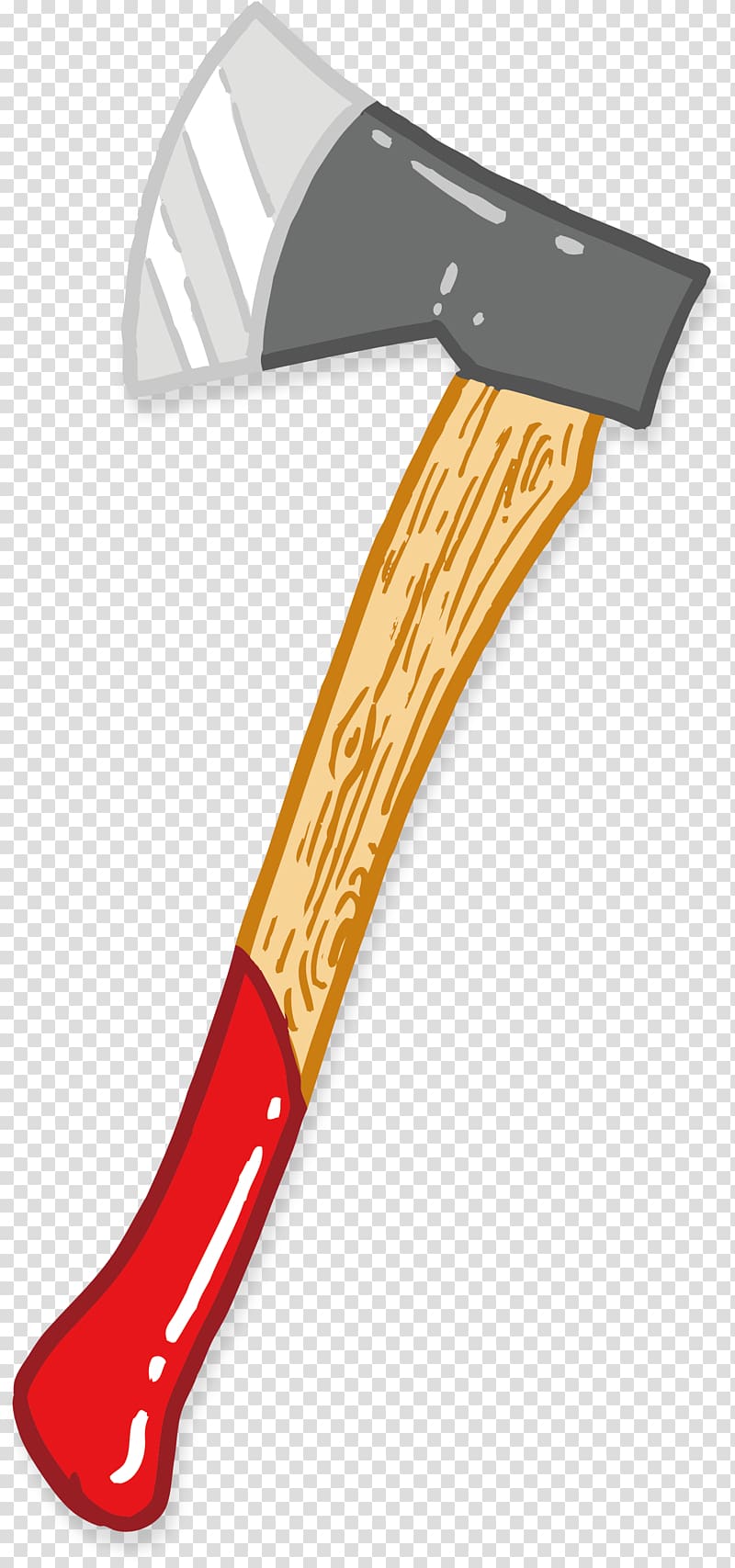 800x1707 Hatchet Axe Firefighter, Fire Ax Transparent Background Png