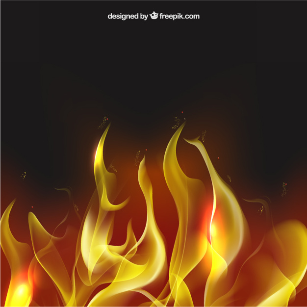 626x626 Fire Background Vector Free Download