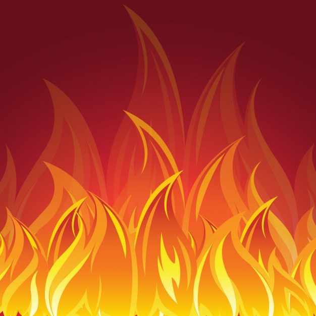 626x626 Fire Background Design Vector Free Download