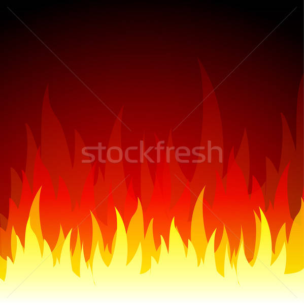 599x600 Vector Fire Background Vector Illustration Francois Poirier