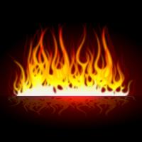 200x200 Fire Background Free Vector Art