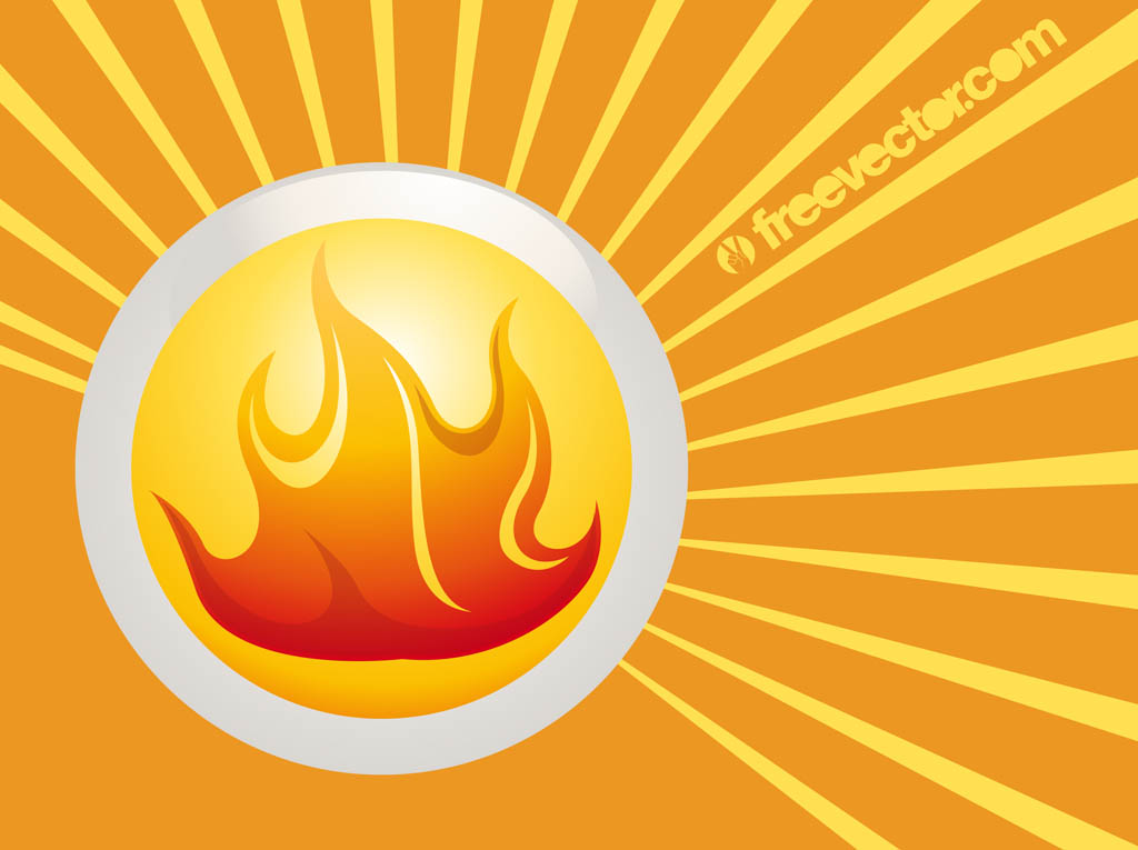 1024x765 Fire Badge Vector Vector Art Graphics