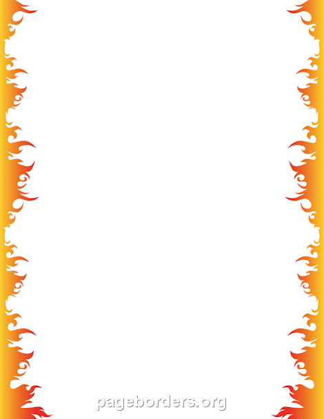 Fire Border Clip Art 470x608 Fire Border Clip Art
