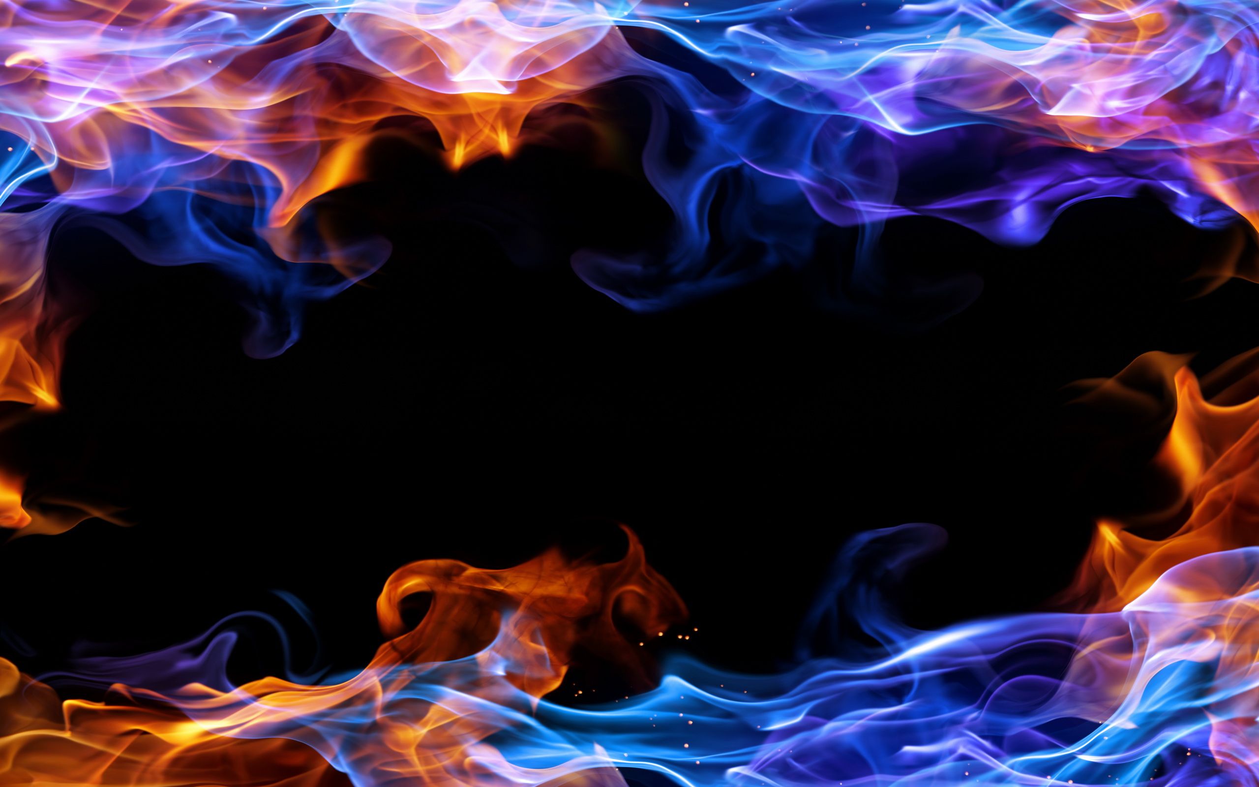 Fire Frame Background 2560x1600 Fire Frame Background