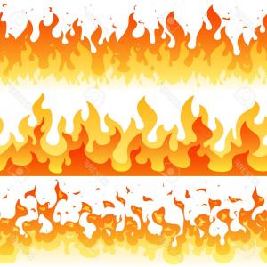 Fire Border Vector at Vectorified.com | Collection of Fire Border ...