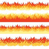 Cartoon Fire Flame Vector Seamless Frame Borders Seamless Orange 170x170 Cartoon Fire Flame Vector Seamless Frame Borders Seamless Orange