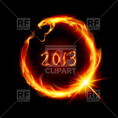 Abstract Fire Circle Snake Vector Image Of Backgrounds, Textures 400x400 Abstract Fire Circle Snake Vector Image Of Backgrounds, Textures