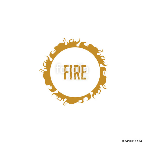Circle Of Fire Logo Stock Image And Royalty Free Vector 500x500 Circle Of Fire Logo Stock Image And Royalty Free Vector