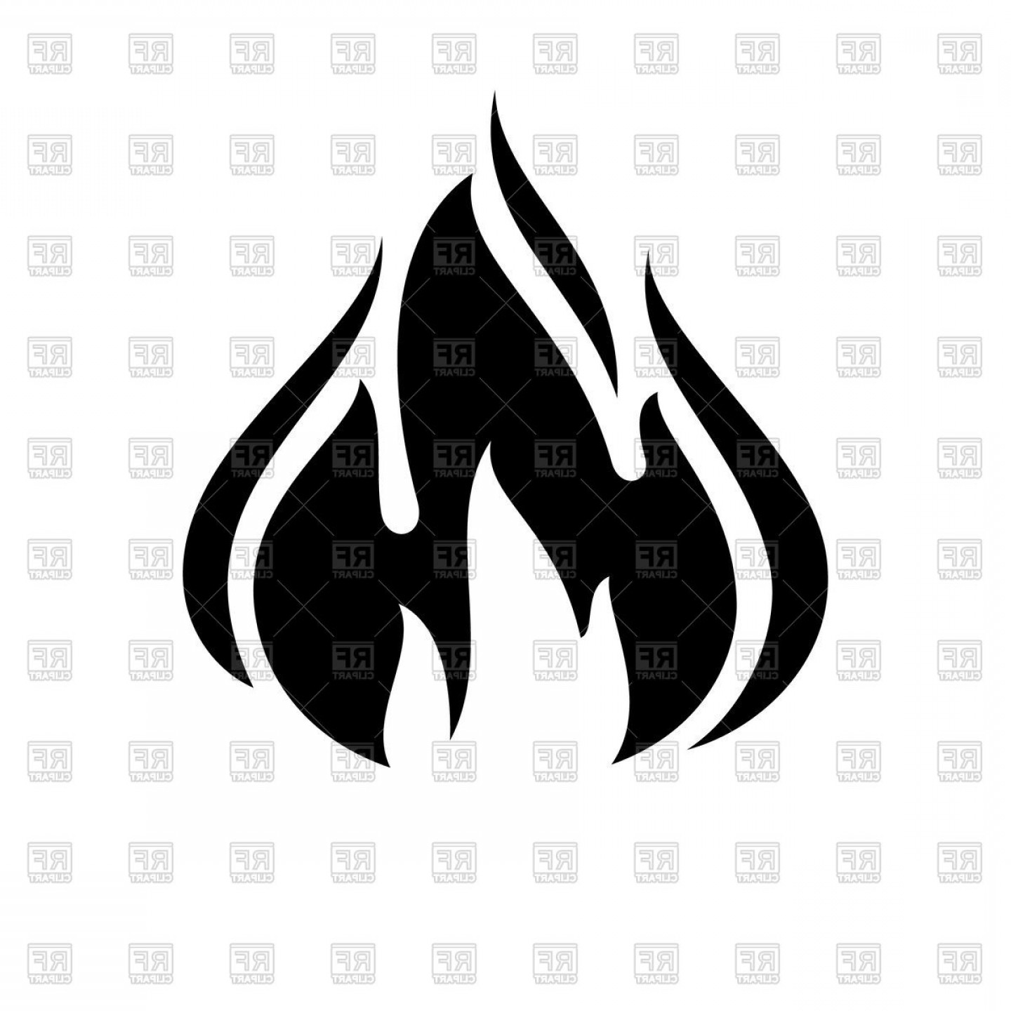 Fire Flame Black Icon Vector Clipart Soidergi 1440x1440 Fire Flame Black Icon Vector Clipart Soidergi
