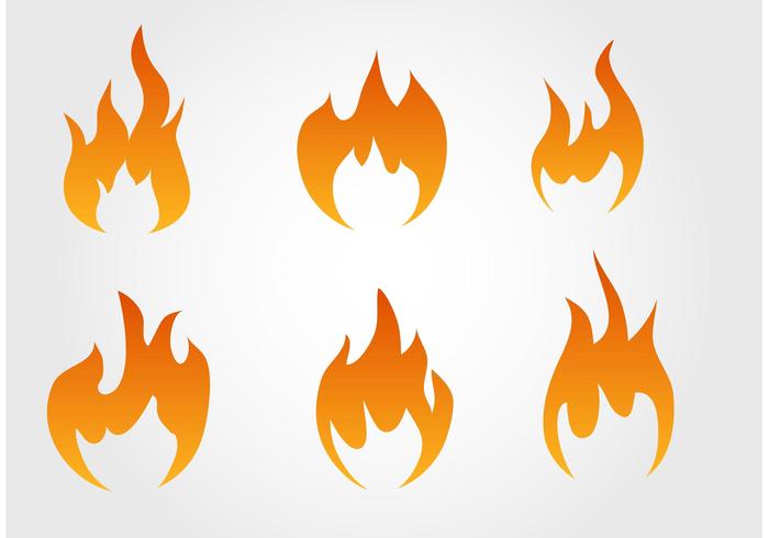 Collection Of Fire Vectors 700x490 Collection Of Fire Vectors