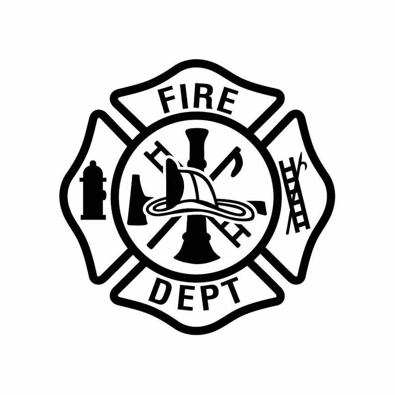 Fire Department Badge Vector at Vectorified.com | Collection of Fire ...