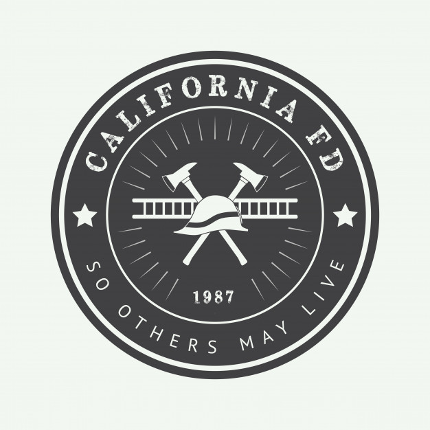 626x626 Fire Department Logo Vector Premium Download