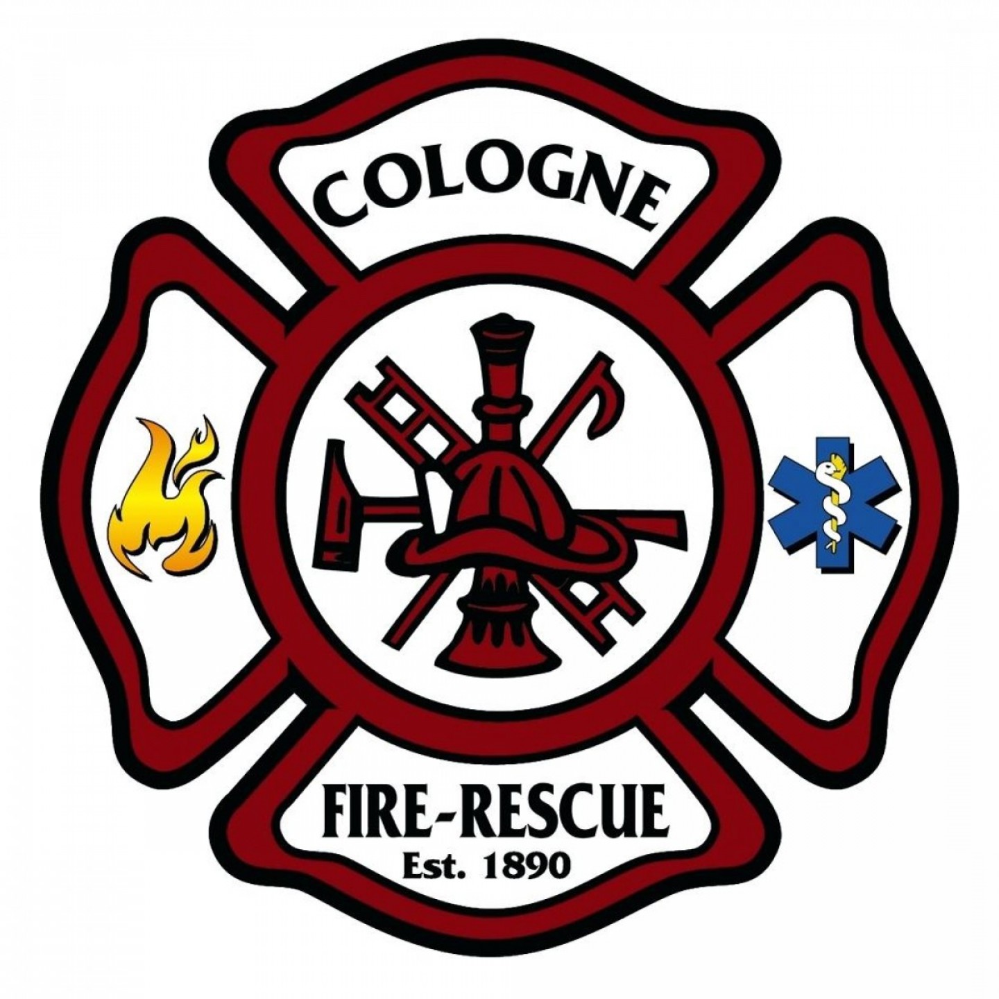 1440x1440 Firefighter Logo Vector Soidergi