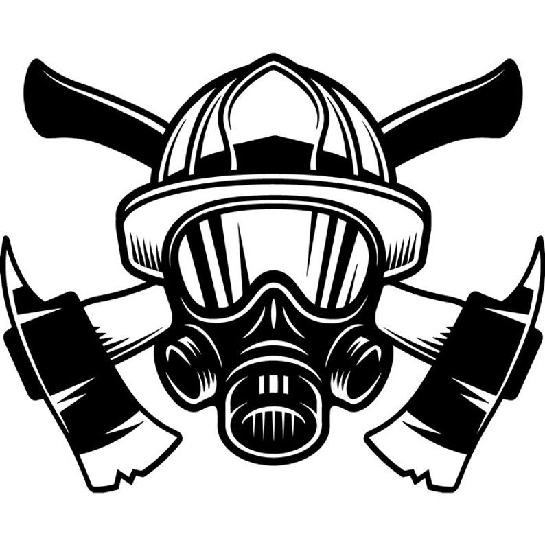Firefighter Logo Firefighting Helmet Axes Mask Shield Etsy 794x794 Firefighter Logo Firefighting Helmet Axes Mask Shield Etsy