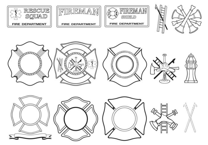 Fire Department Vector at Vectorified.com | Collection of Fire ...