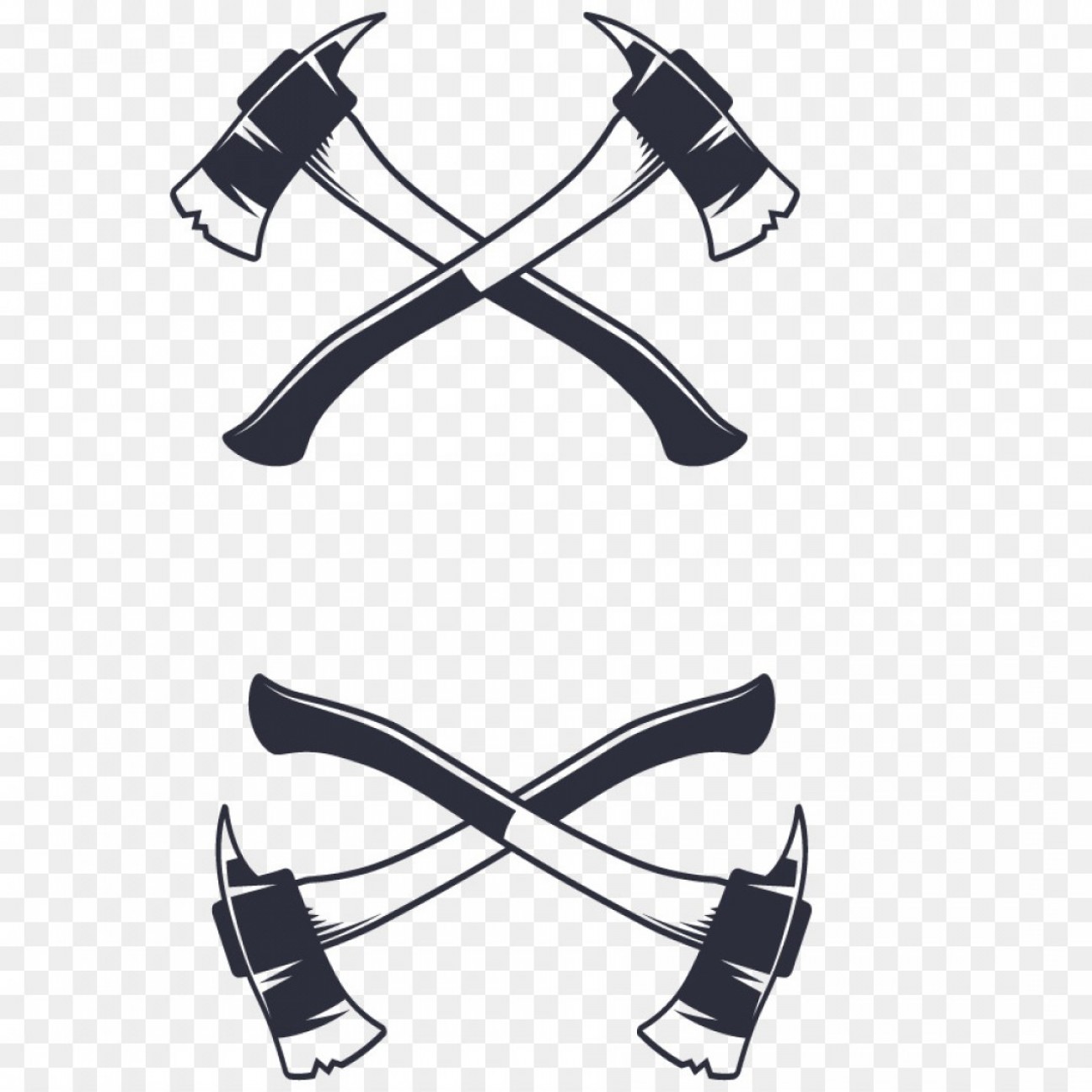 1296x1296 Fire Department Logo Vector Black White Handandbeak