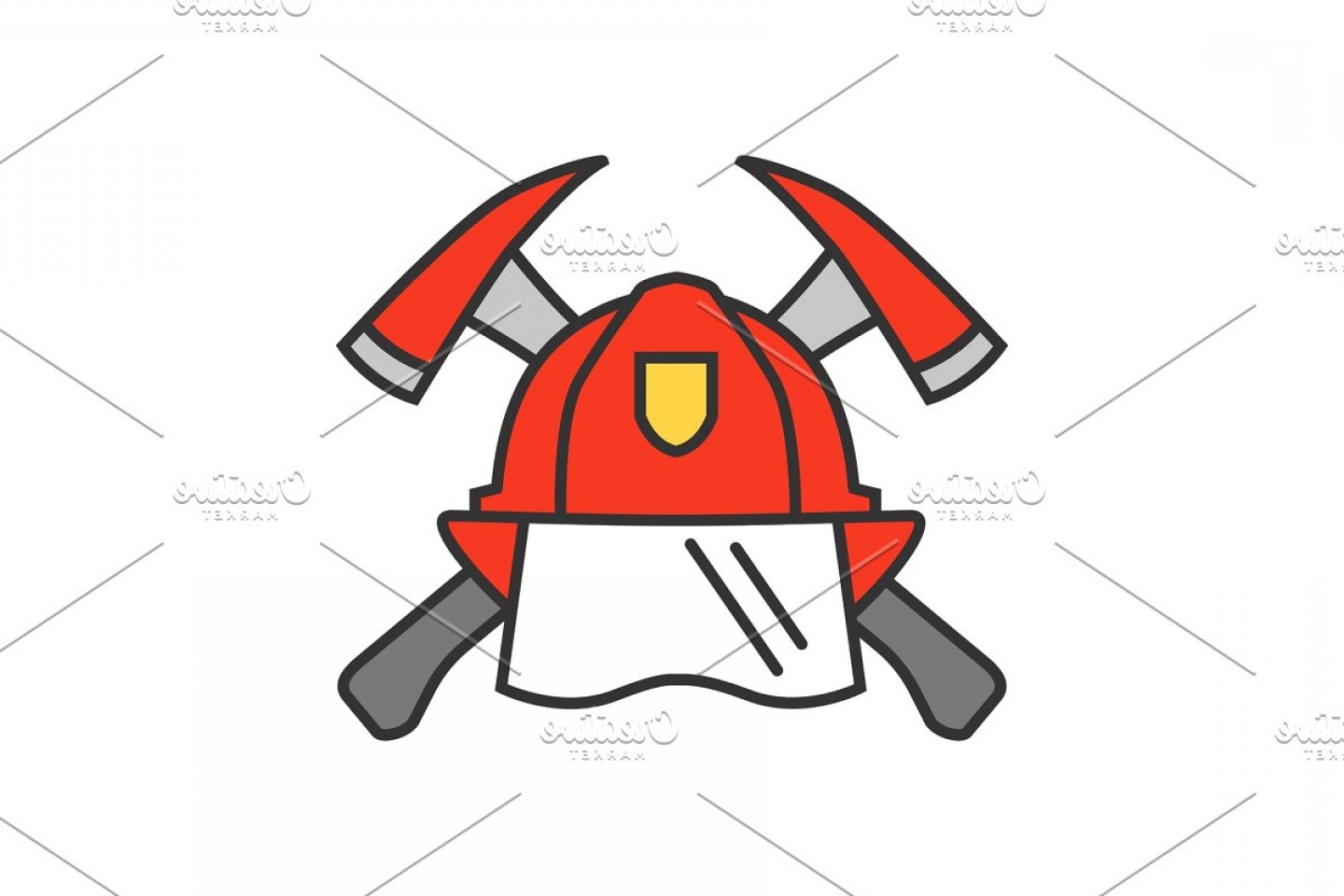1440x960 Fire Maltese Cross Vector Catamart