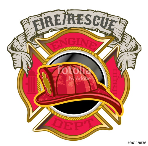 500x493 Maltese Cross Fire Department Stock Image And Royalty Free Vector