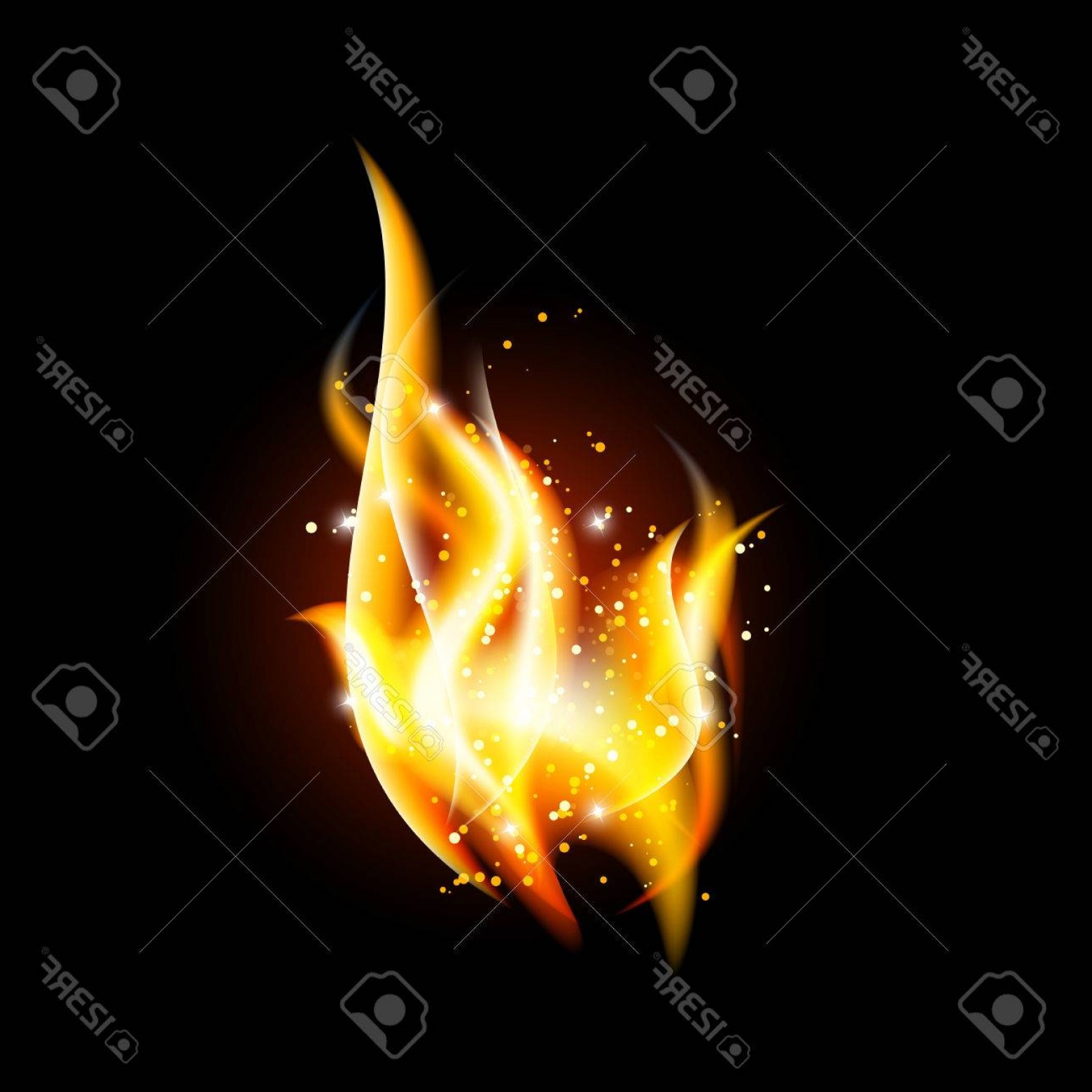 1560x1560 Fire Emoji Transparent Png