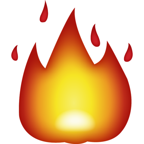 480x480 Fire Emoji Free Download Emoji Island