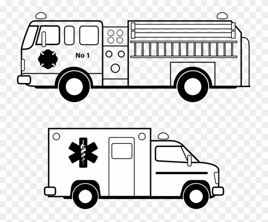 880x728 Fire Truck Vector Free Ambulance Emergency Fire Free Clipart