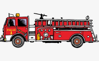 325x200 Fire Truck Png