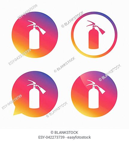 431x470 Fire Extinguisher Icon Sign Stock Photos And Images Age Fotostock
